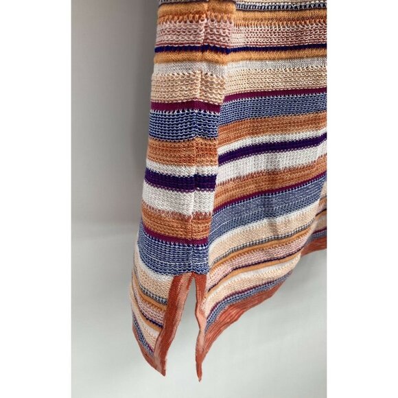 Chicos 3 Extra Large XL Tunic Linen Top Blouse - Picture 4 of 9